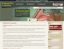 Tablet Screenshot of kirklandwalocksmith.com